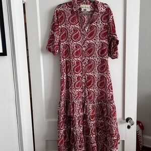 Fox & Hen Paisley Dress